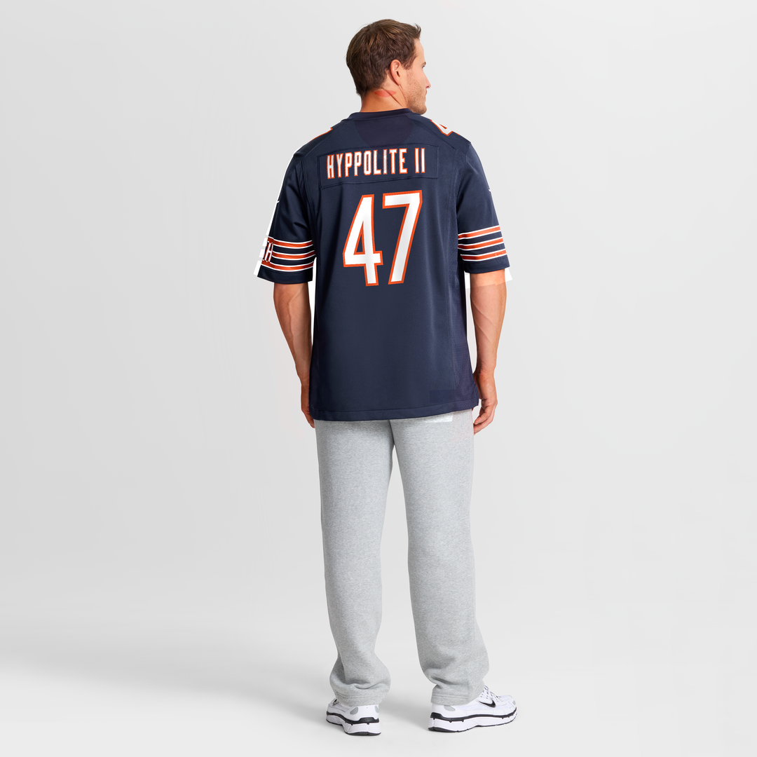 Ruben Hyppolite II Chicago Bears Team Jersey - Navy
