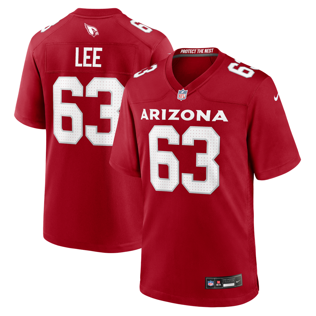 Vershon Lee Arizona Cardinals Team Jersey - Cardinal