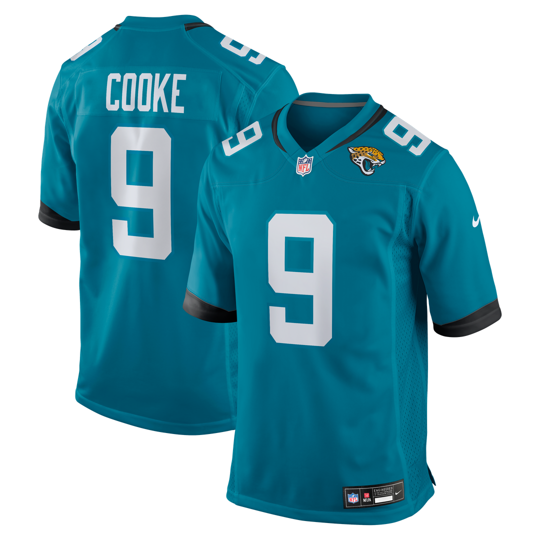 Logan Cooke Jacksonville Jaguars Jersey - Teal