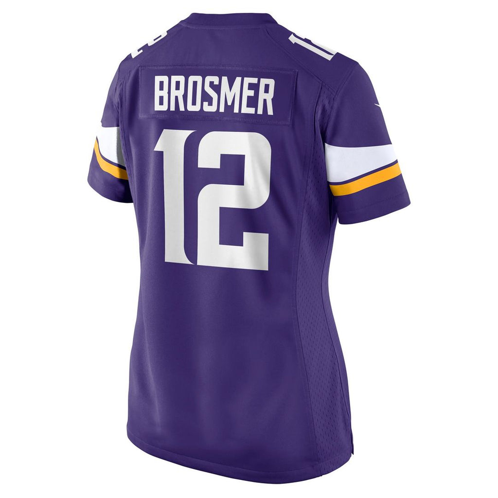 Max Brosmer Minnesota Vikings Women's Team Jersey - Purple