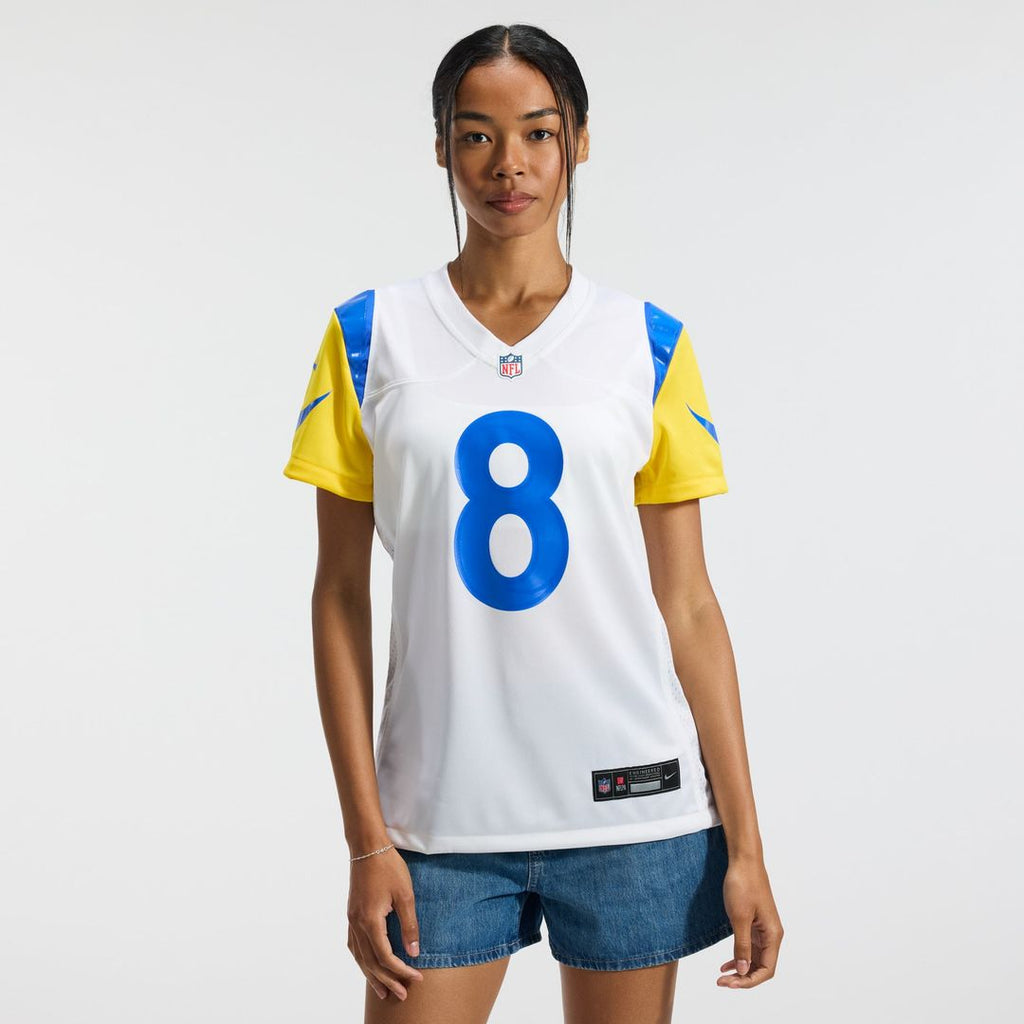 Jared Verse Los Angeles Rams Women's Jersey - White