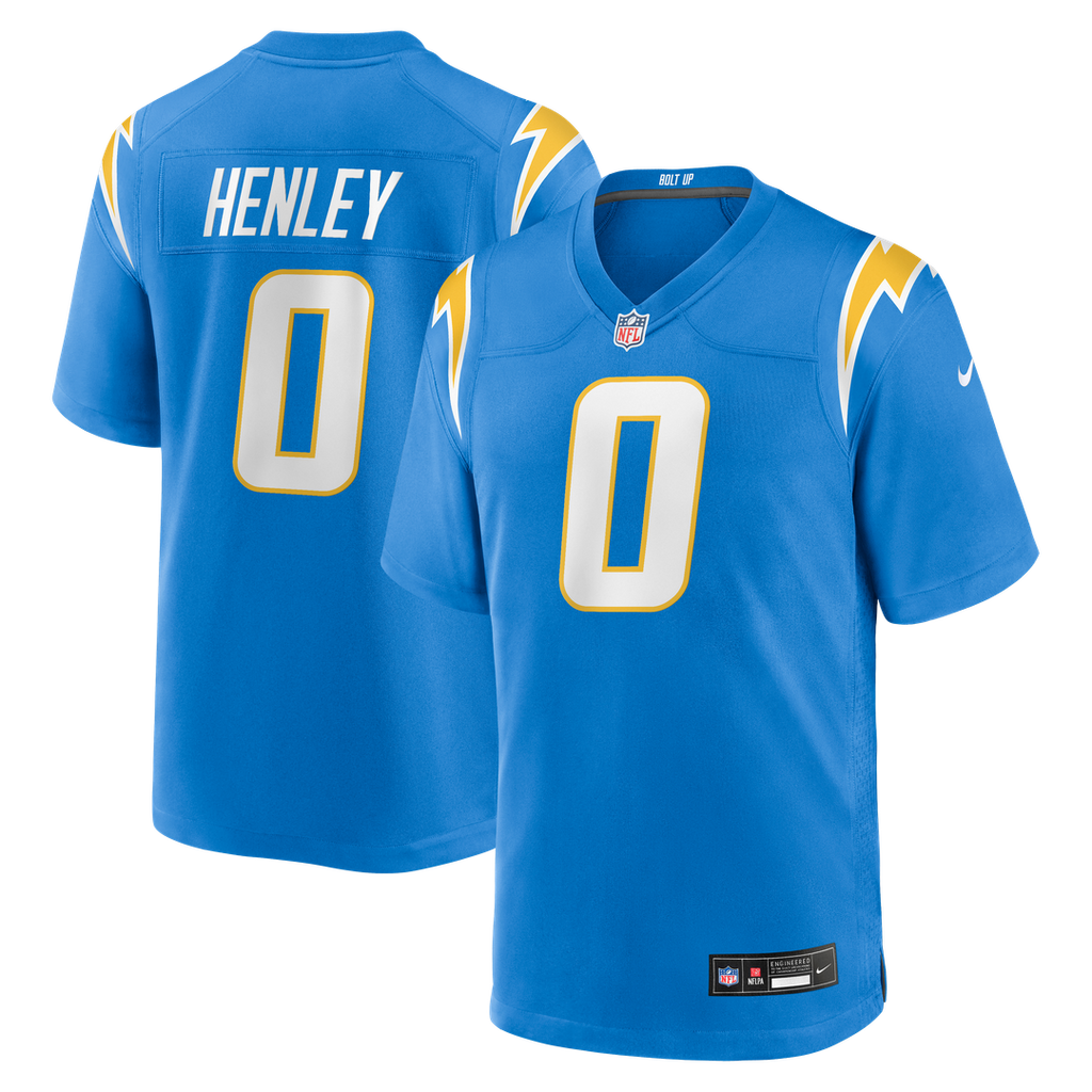 Daiyan Henley Los Angeles Chargers Team Jersey - Powder Blue