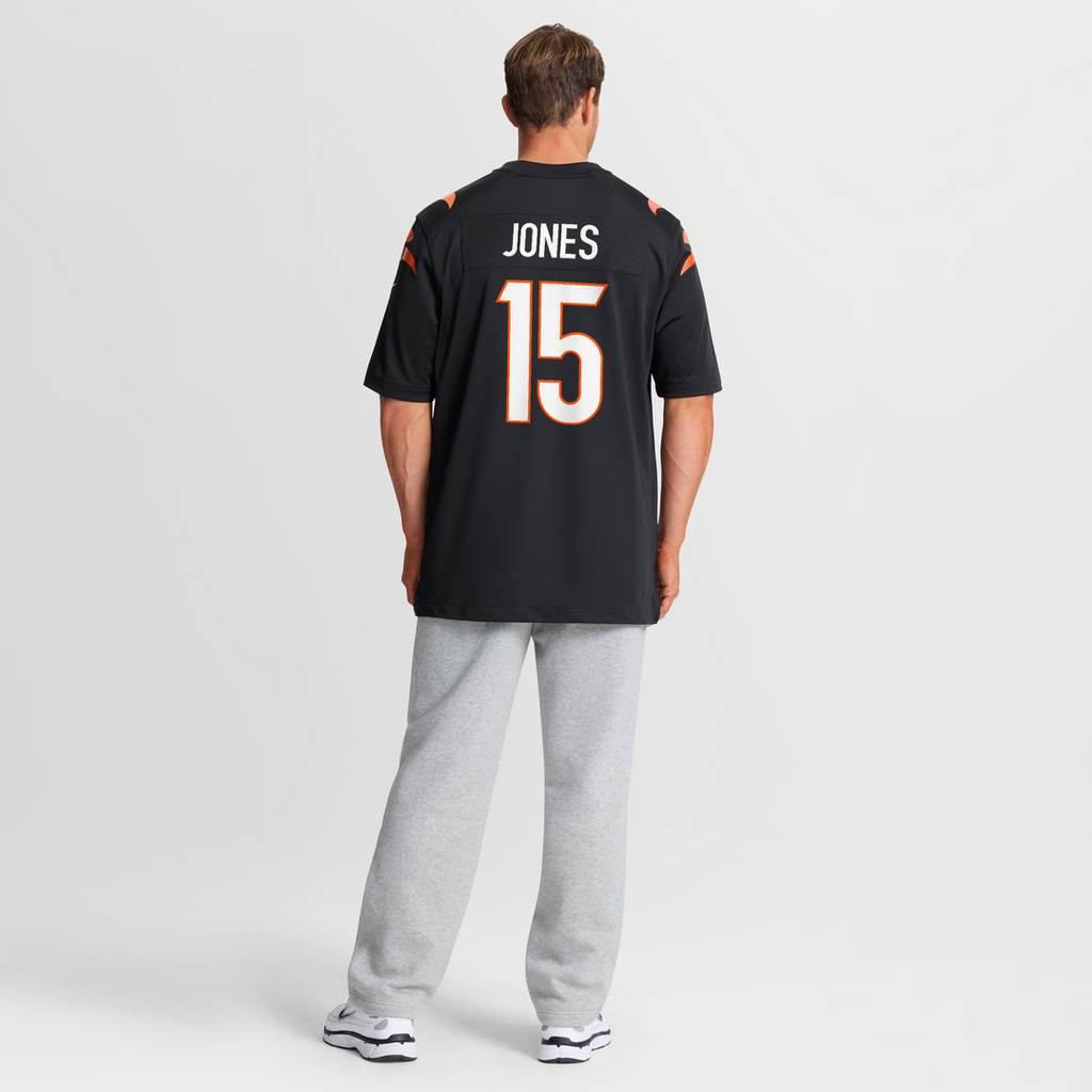 Charlie Jones Cincinnati Bengals Team Jersey - Black
