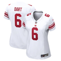 Jaxson Dart New York Giants Women's Jersey - White