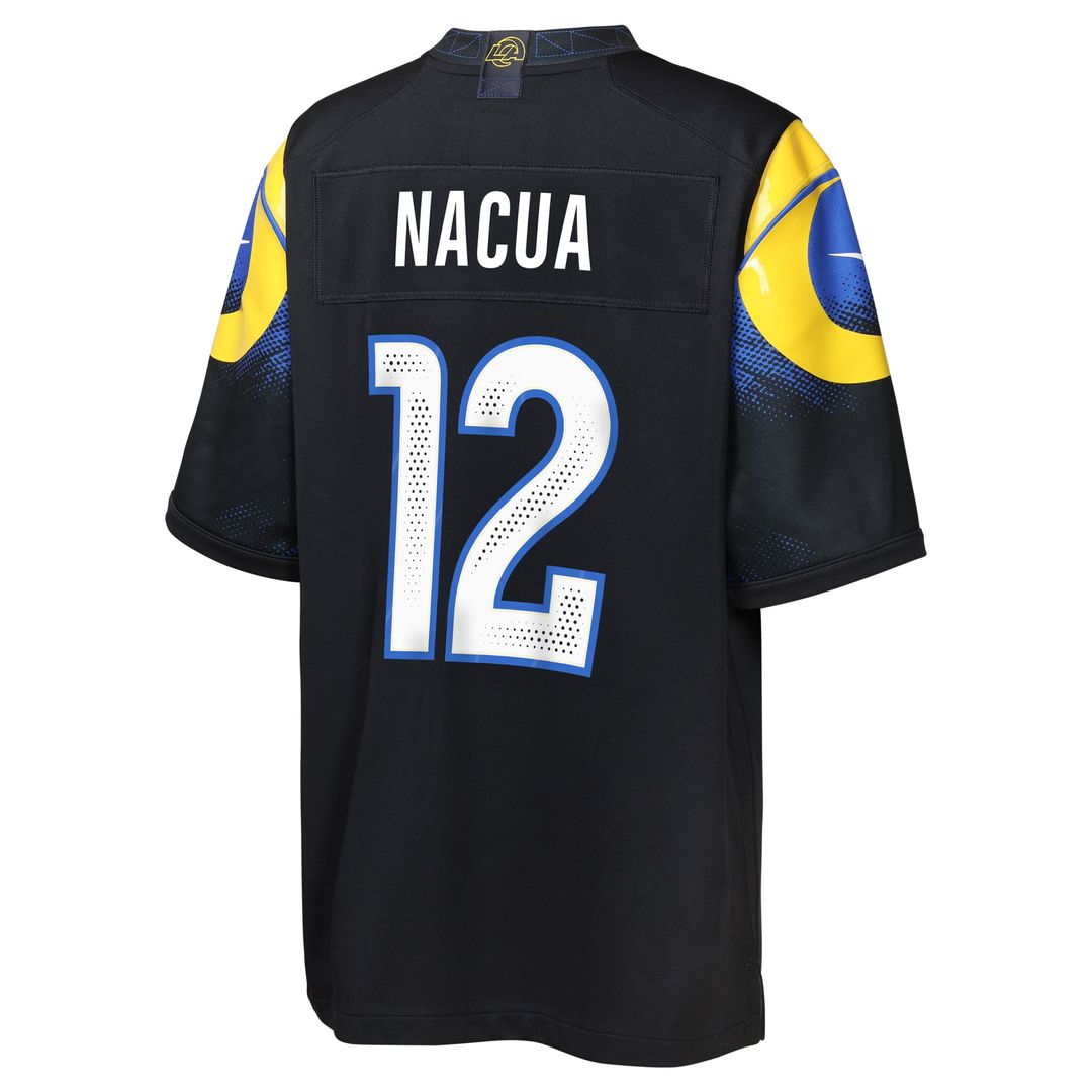 Puka Nacua Los Angeles Rams Youth Rivalries Collection Jersey - Dark Blue