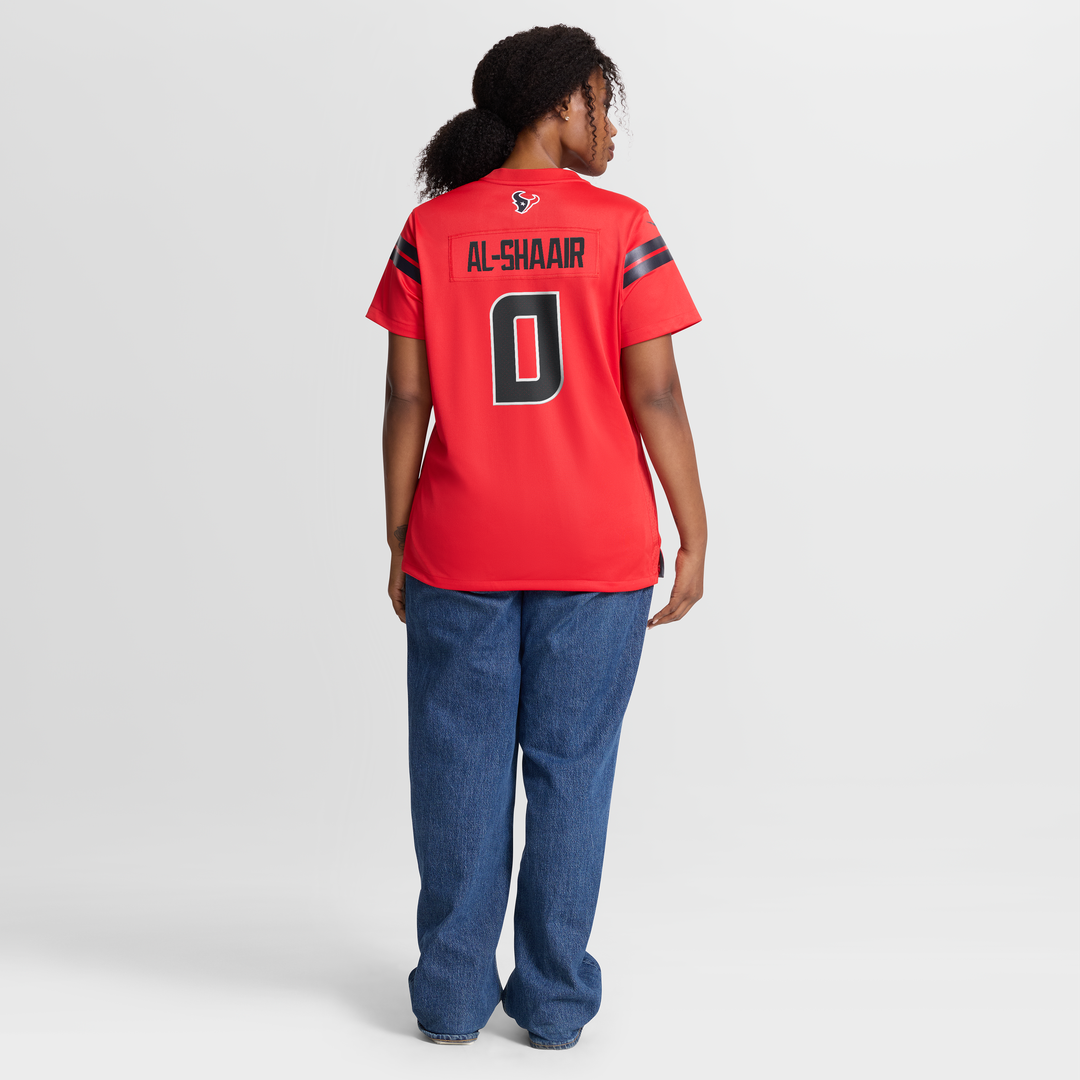 Azeez Al-Shaair Houston Texans Women's Alternate Jersey - Red