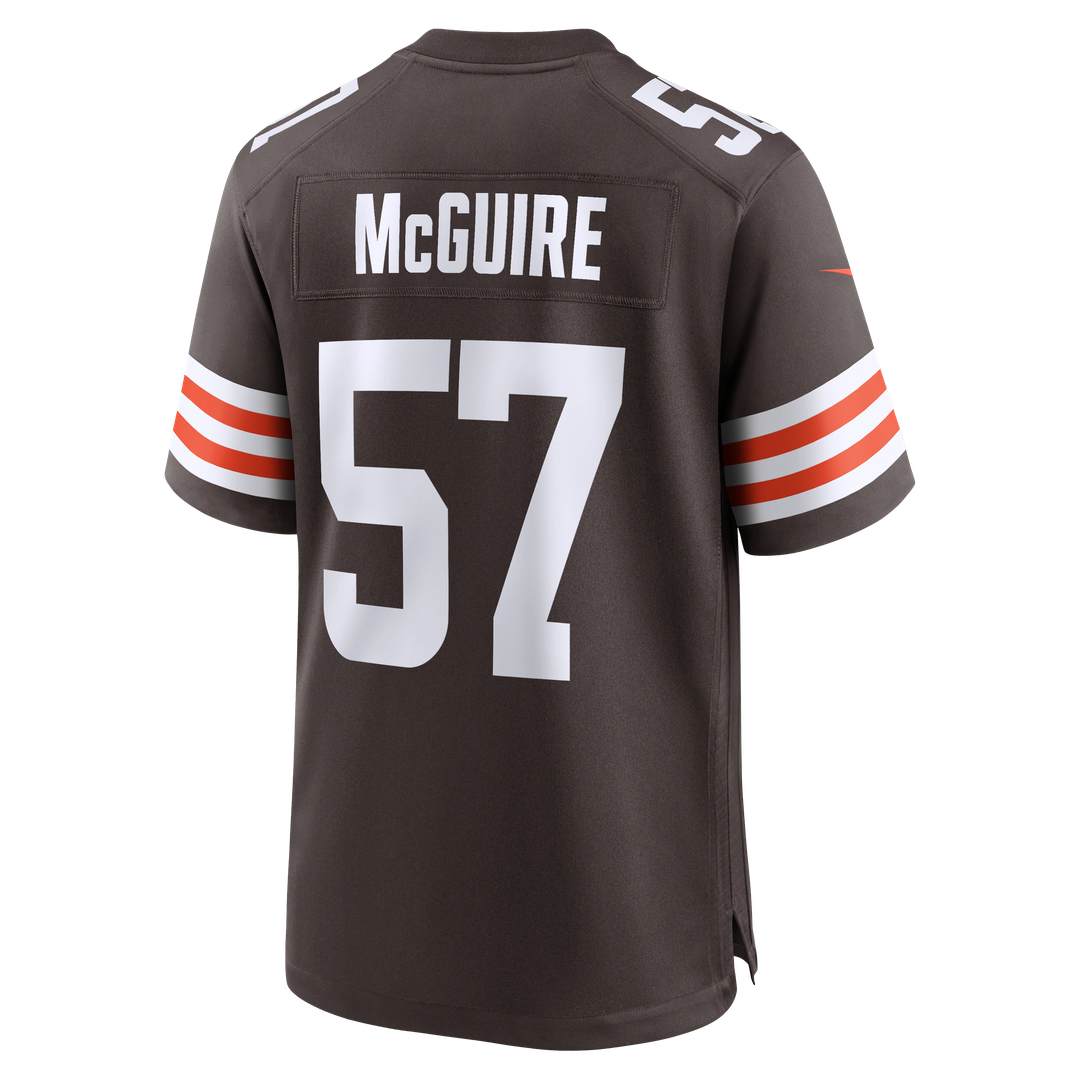 Isaiah McGuire Cleveland Browns Team Jersey - Brown