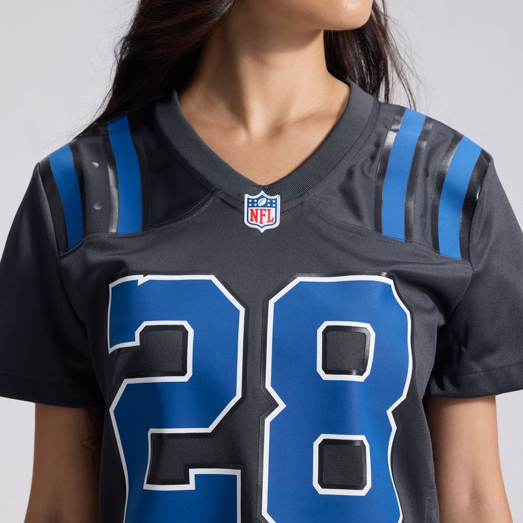 Jonathan Taylor Indianapolis Colts Women's 2026 Rivalries Collection Jersey - Anthracite