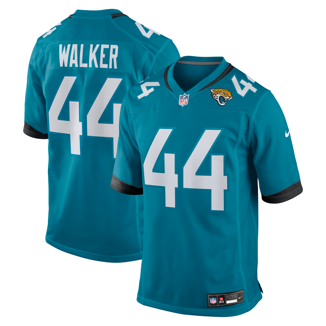 Travon Walker Jacksonville Jaguars Player Jersey - Teal