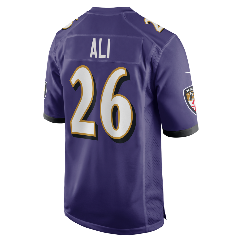 Rasheen Ali Baltimore Ravens Team Jersey - Purple