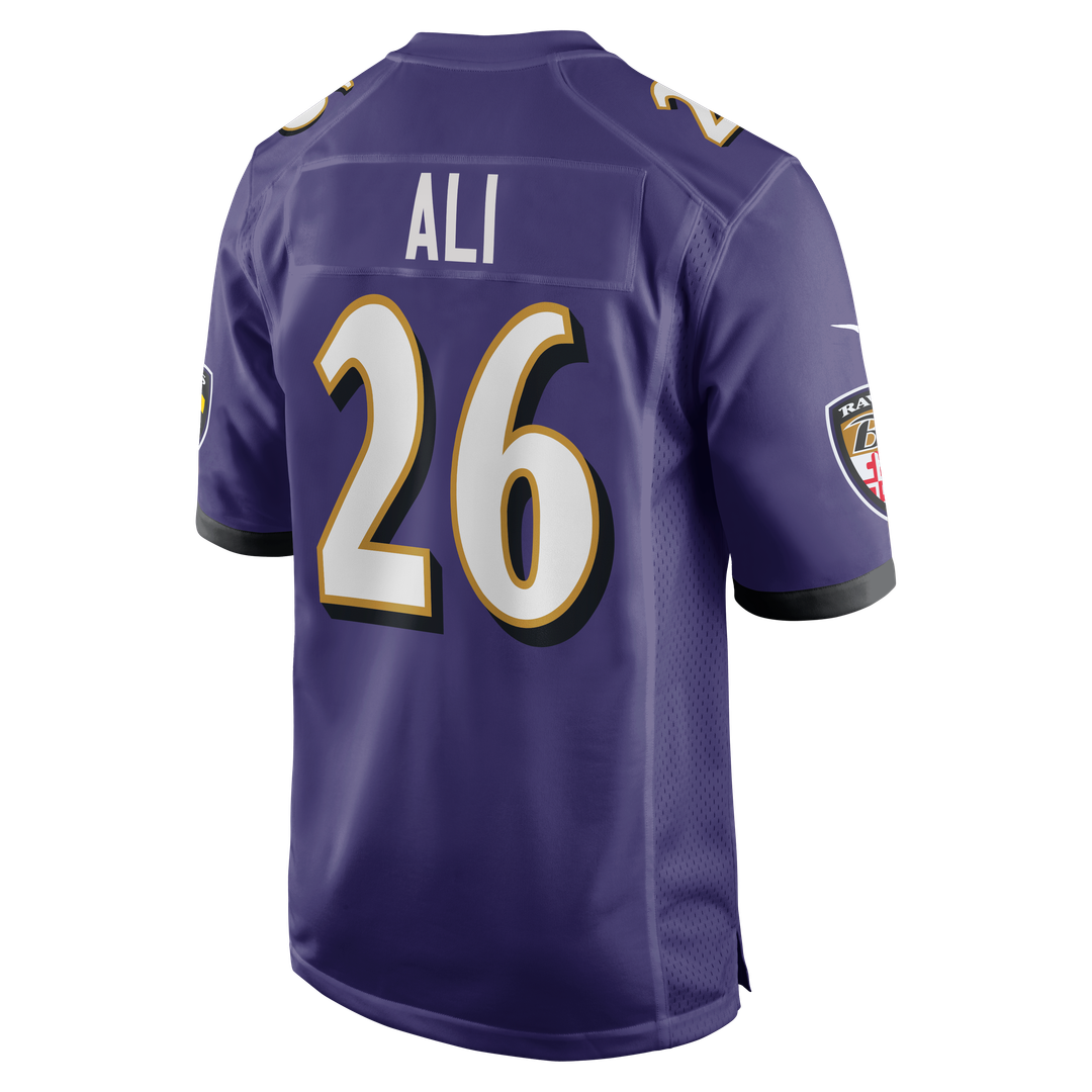 Rasheen Ali Baltimore Ravens Team Jersey - Purple