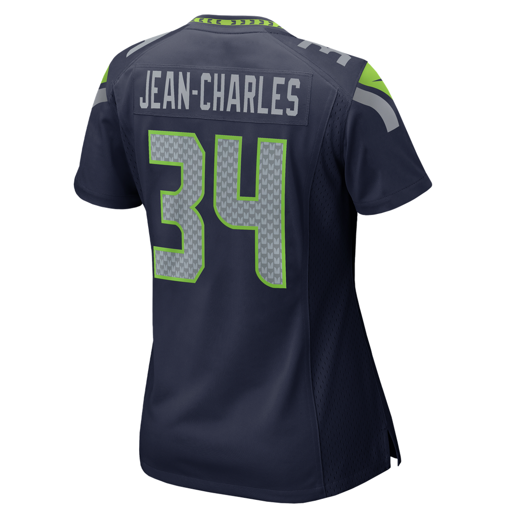 Shemar Jean-Charles Seattle Seahawks Women's Team Jersey - College Navy