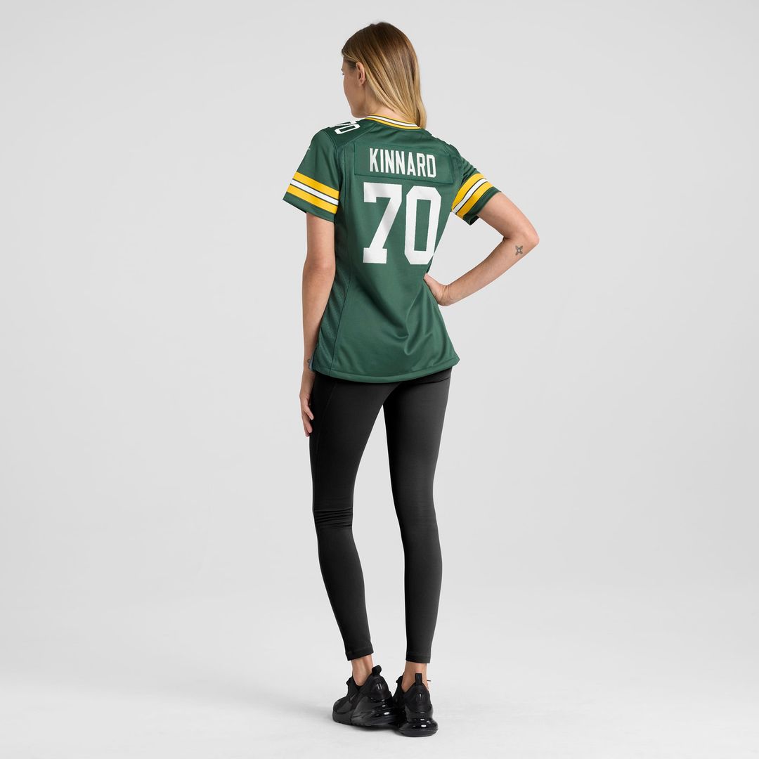 Darian Kinnard Green Bay Packers Women's Team Jersey - Green