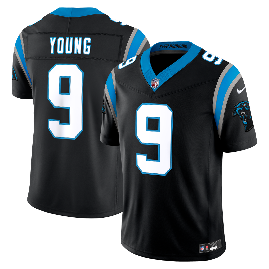 Bryce Young Carolina Panthers Team Stitched Jersey - Black