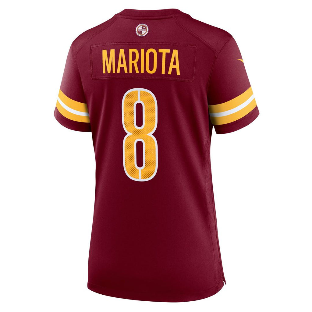 Marcus Mariota Washington Commanders Women's Team Jersey - Burgundy