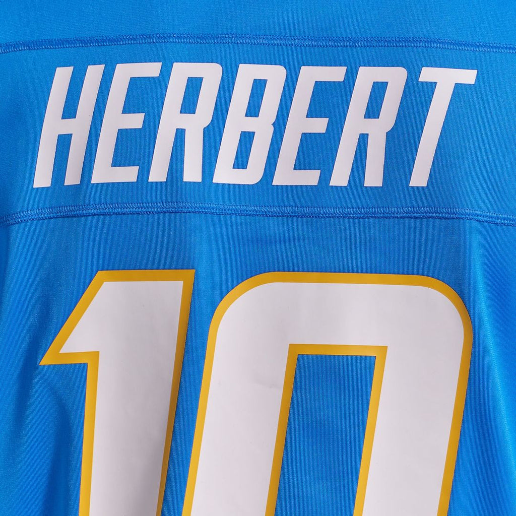 Justin Herbert Los Angeles Chargers Player Jersey - Powder Blue