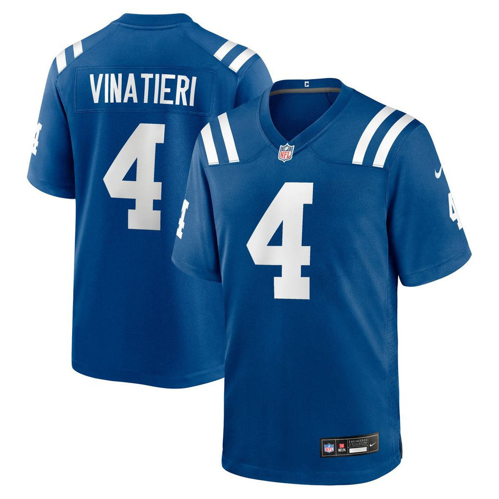 Adam Vinatieri Indianapolis Colts Team Retired Jersey - Royal