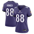 Matthew Hibner Baltimore Ravens Women's Team Jersey - Purple