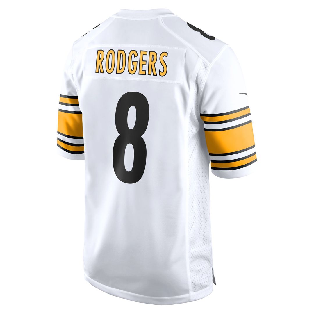 Aaron Rodgers Pittsburgh Steelers Jersey - White
