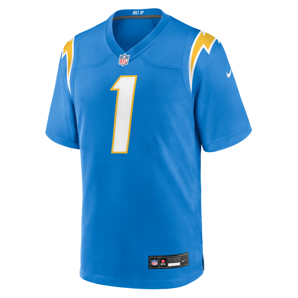 Akheem Mesidor Los Angeles Chargers Team Jersey - Powder Blue