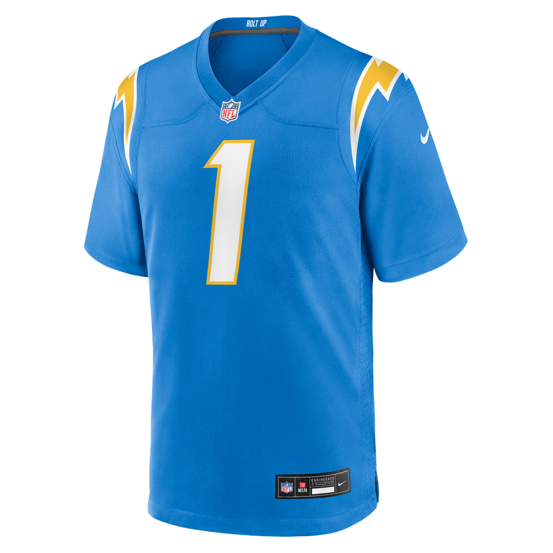 Akheem Mesidor Los Angeles Chargers Team Jersey - Powder Blue