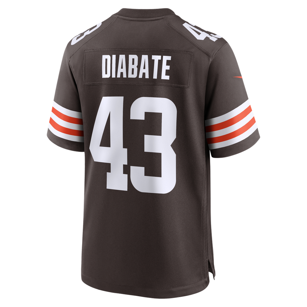 Mohamoud Diabate Cleveland Browns Team Jersey - Brown