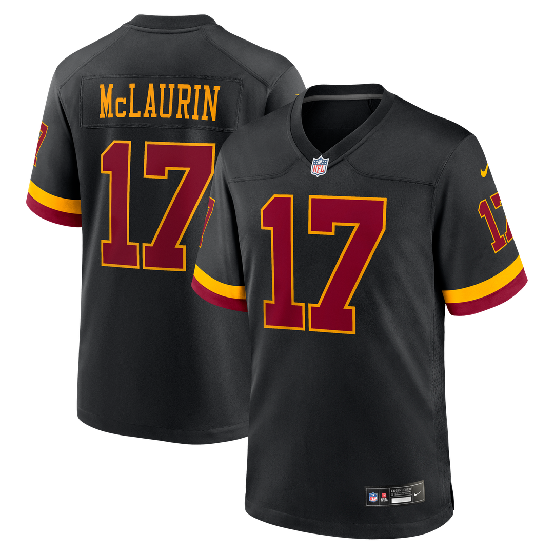 Hail Raiser Terry McLaurin Washington Commanders Alternate Jersey - Black