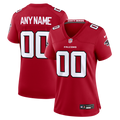 Atlanta Falcons Women's Custom Jersey - Red