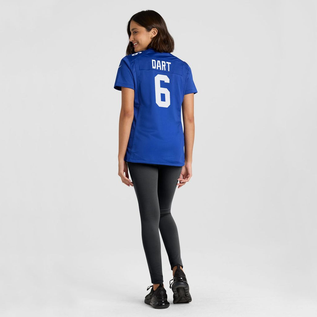 Jaxson Dart New York Giants Women's Jersey - White