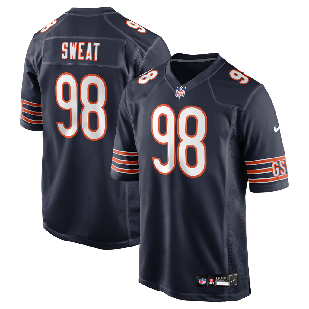 Montez Sweat Chicago Bears Jersey - Navy