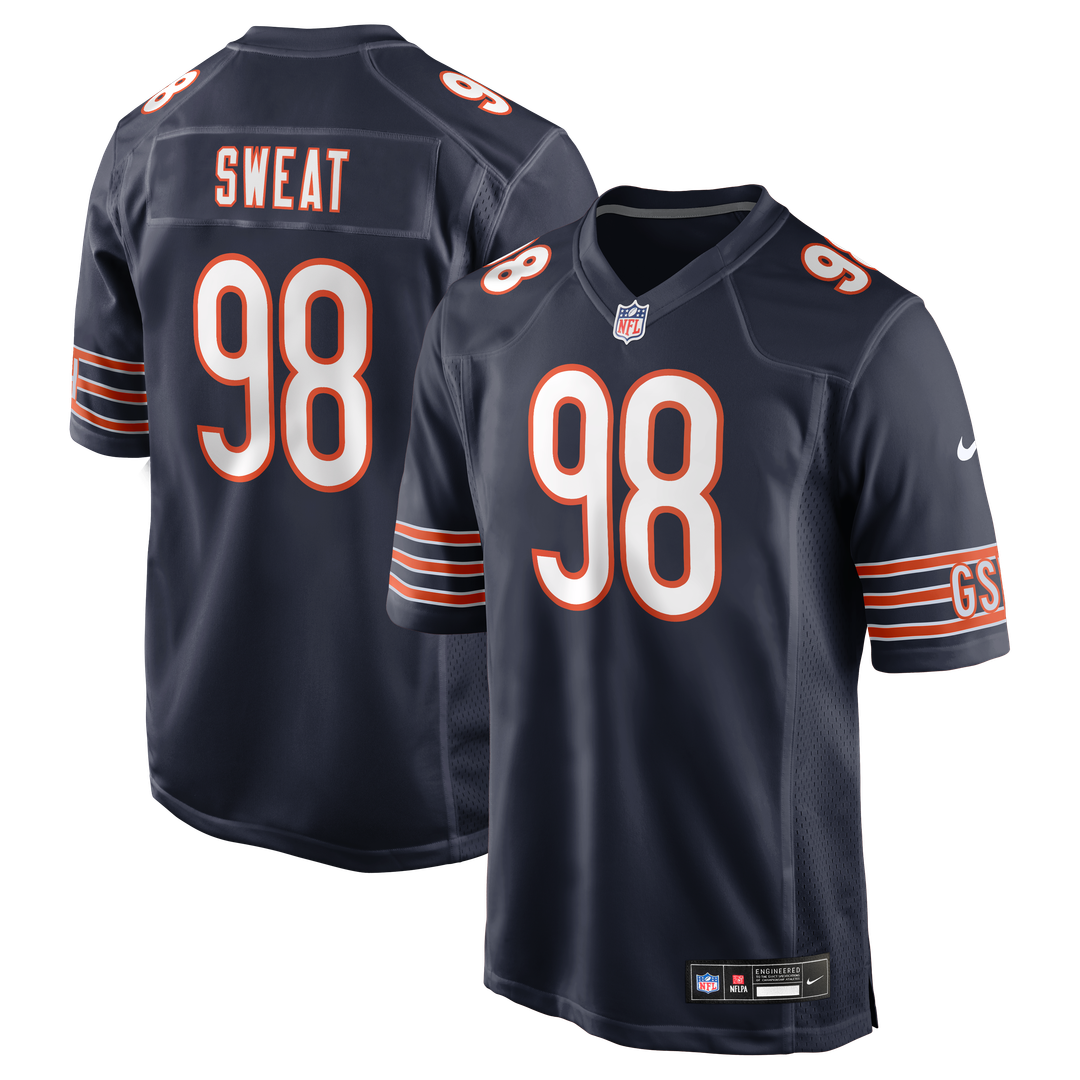 Montez Sweat Chicago Bears Jersey - Navy