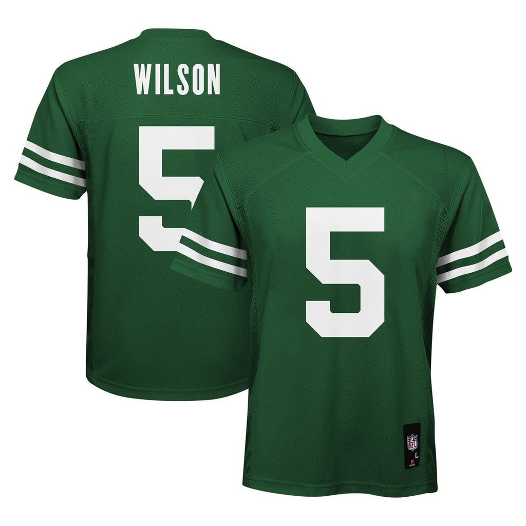Garrett Wilson New York Jets Youth Jersey - Green