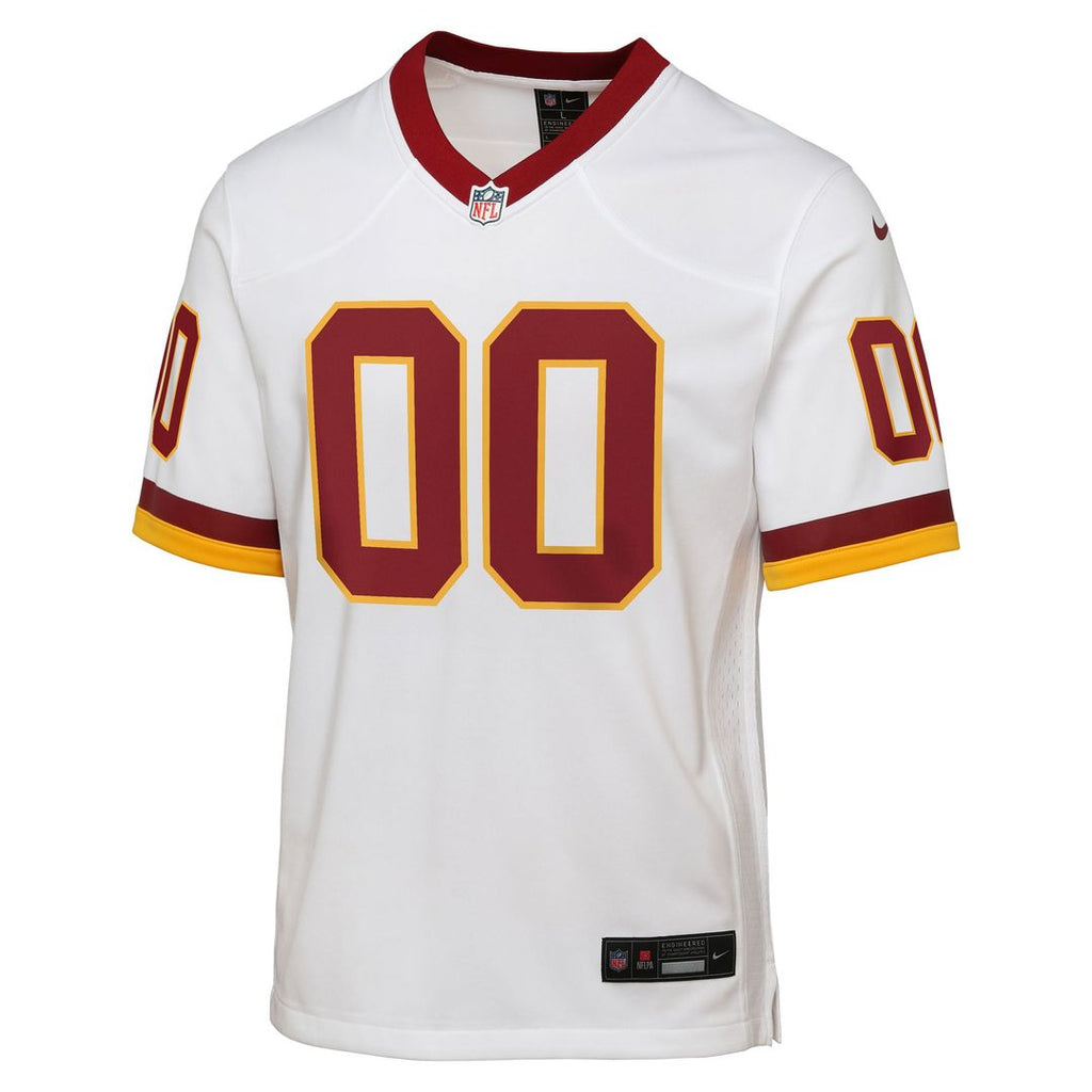 Washington Commanders Youth Game Championship Era Custom Jersey - White