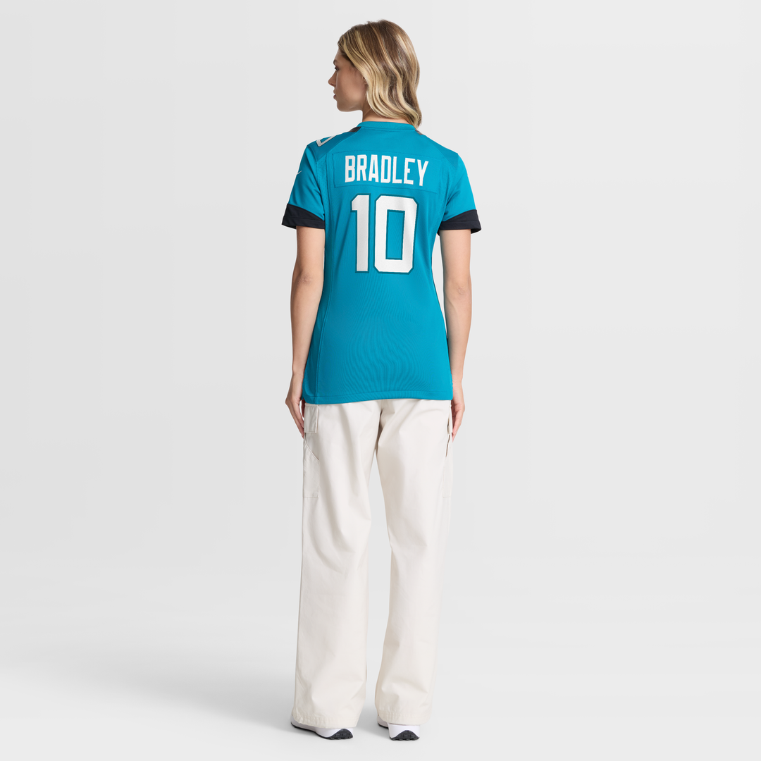 Carter Bradley Jacksonville Jaguars Women's Team Jersey - Teal