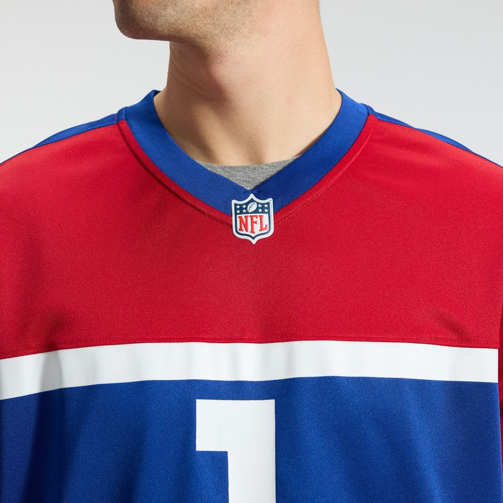 Malik Nabers New York Giants Alternate Jersey - Century Red