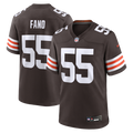 Spencer Fano Cleveland Browns Team Jersey - Brown