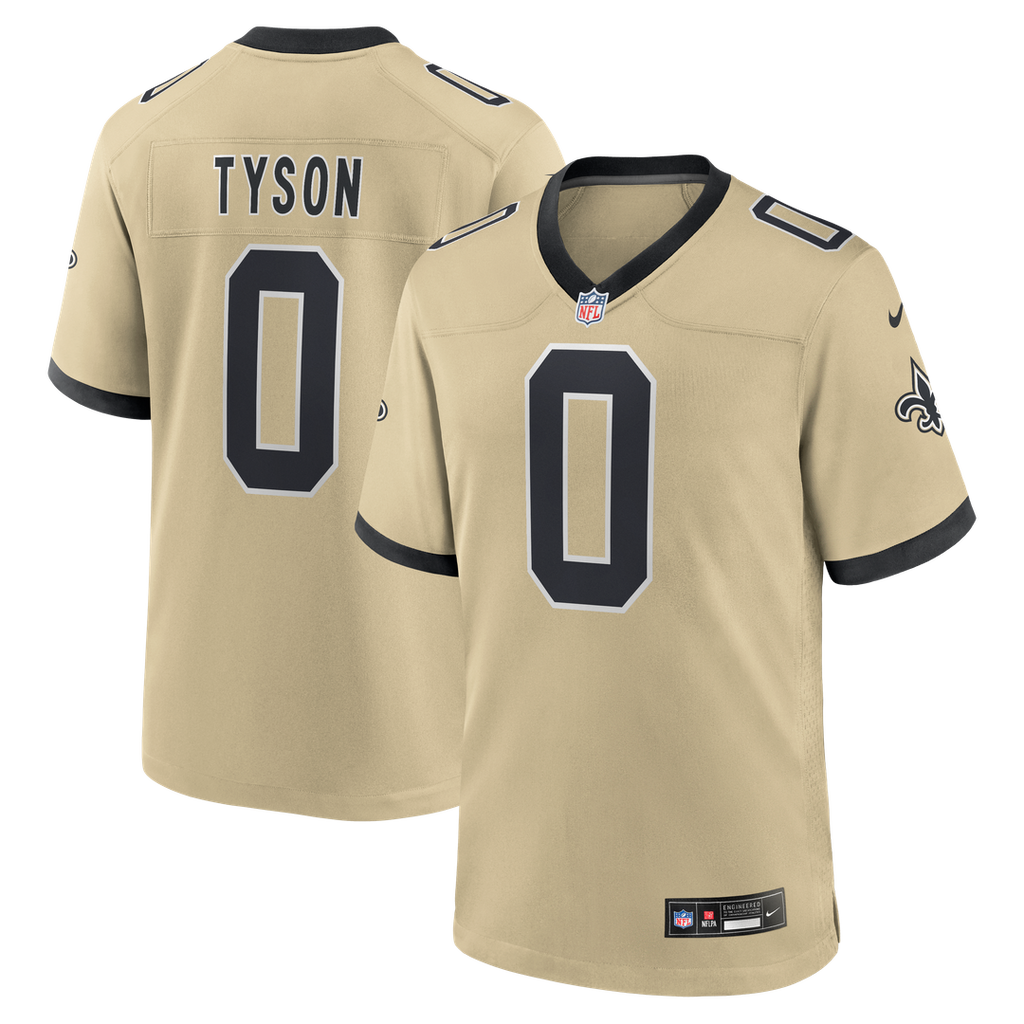Jordyn Tyson New Orleans Saints Team Jersey - Black