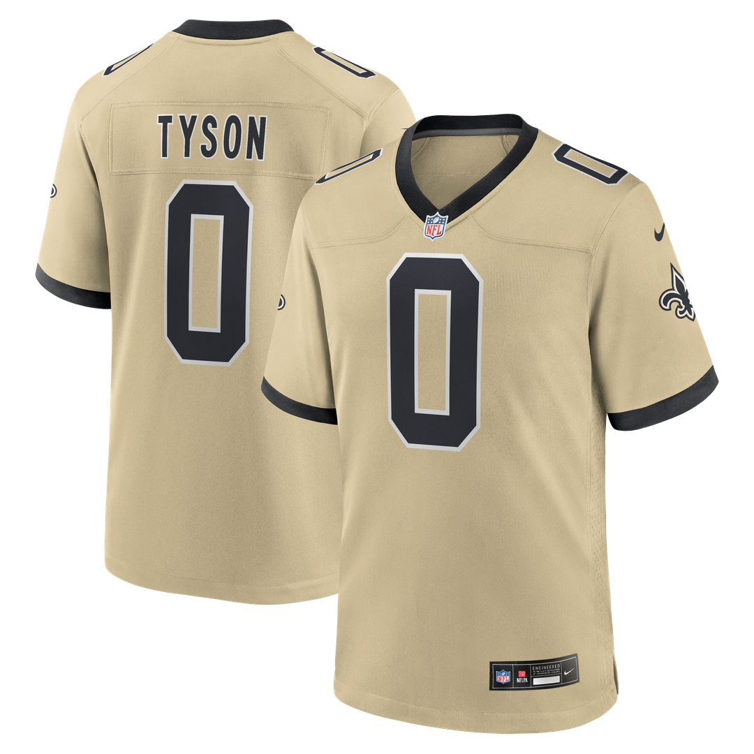 Jordyn Tyson New Orleans Saints Team Jersey - Black