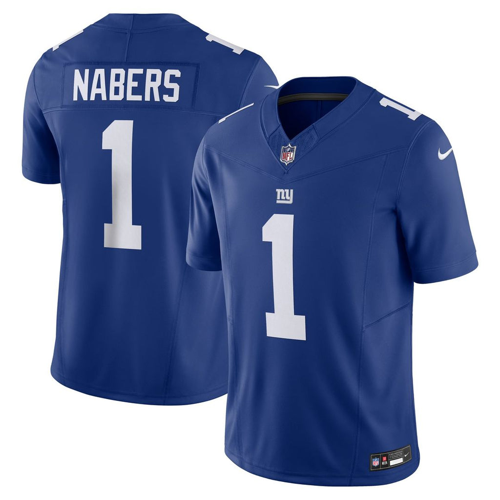 Malik Nabers New York Giants Jersey - Royal