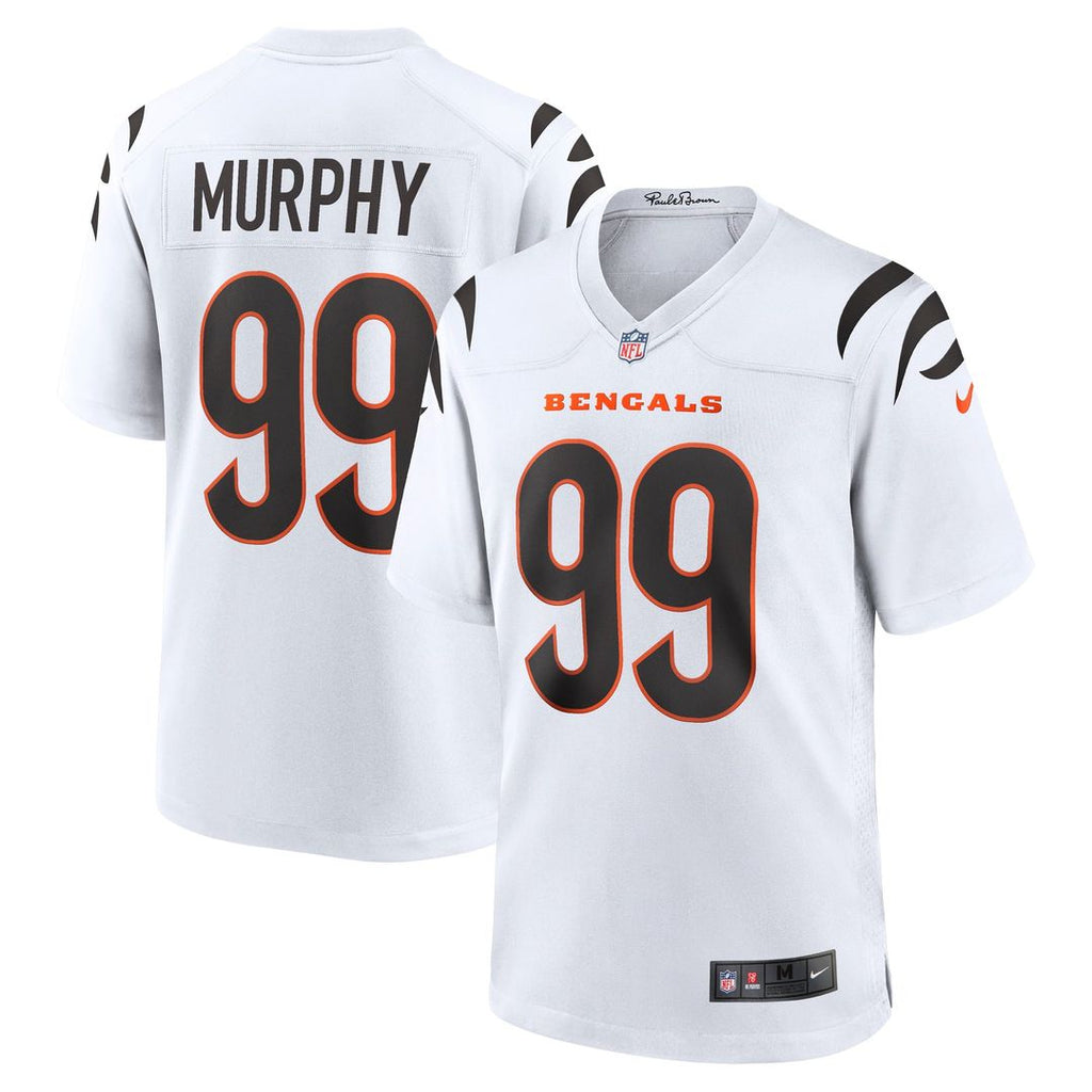 Myles Murphy Cincinnati Bengals Team Jersey - White