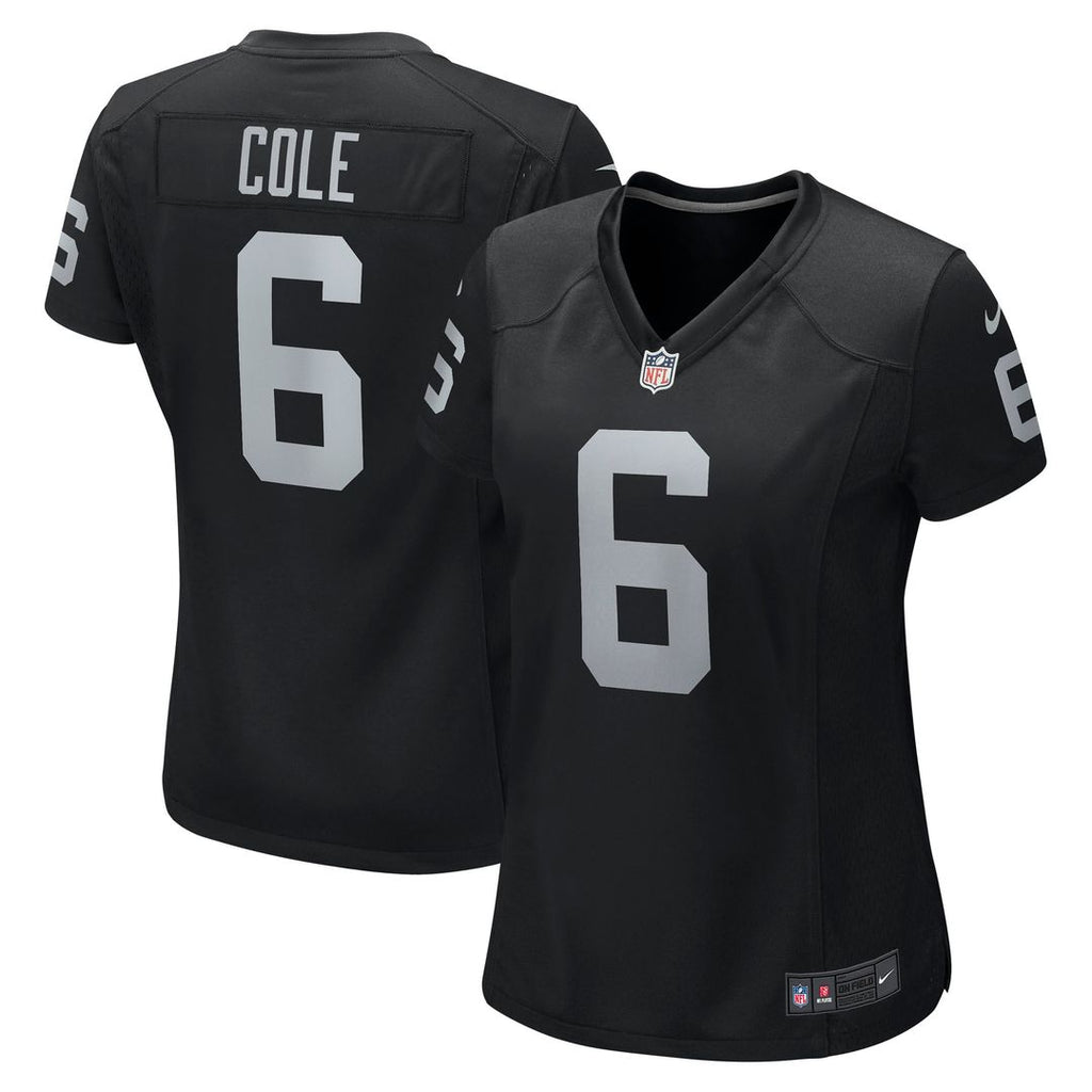 AJ Cole Las Vegas Raiders Women's Jersey - Black