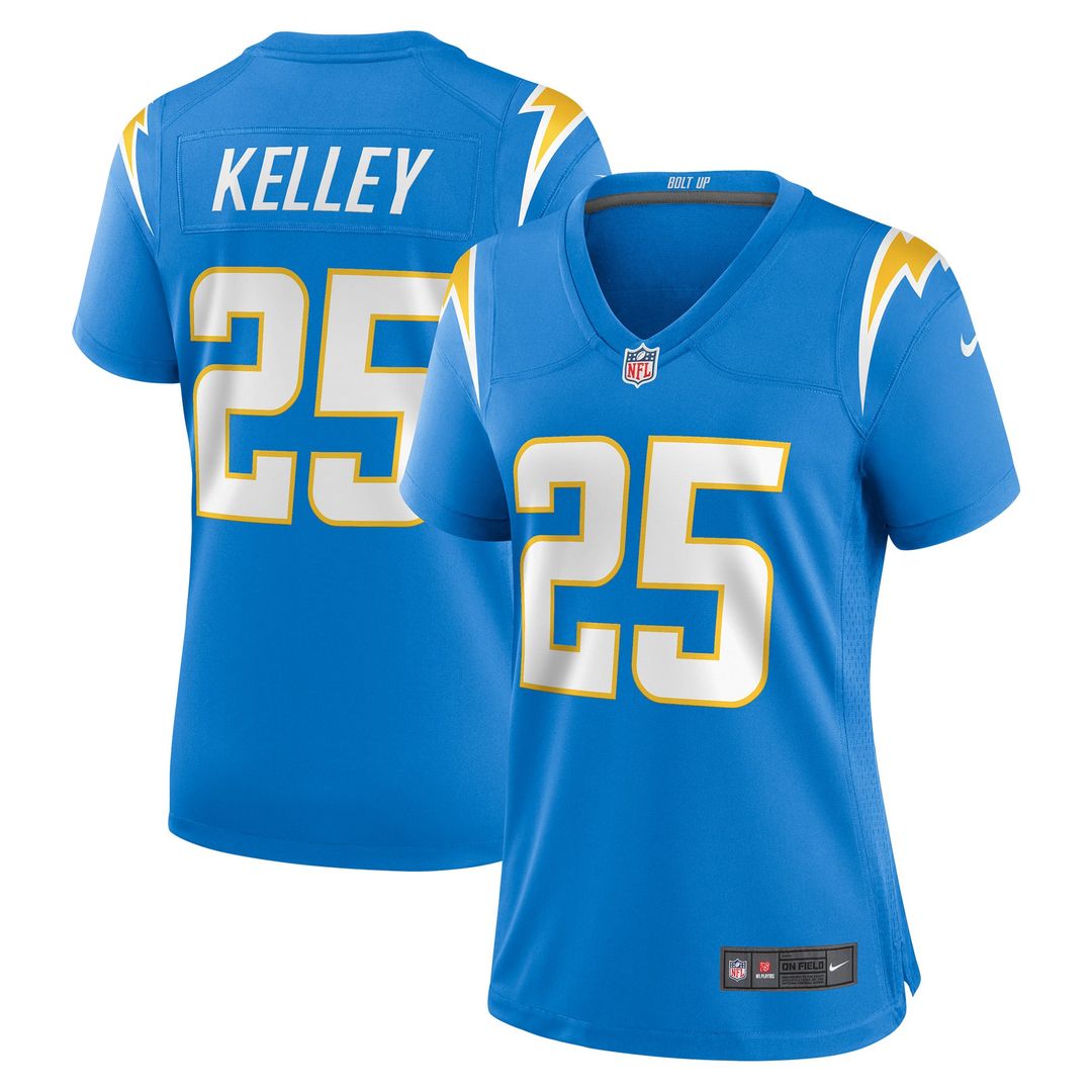 Joshua Kelley Los Angeles Chargers Women's Player Jersey - Powder Blue