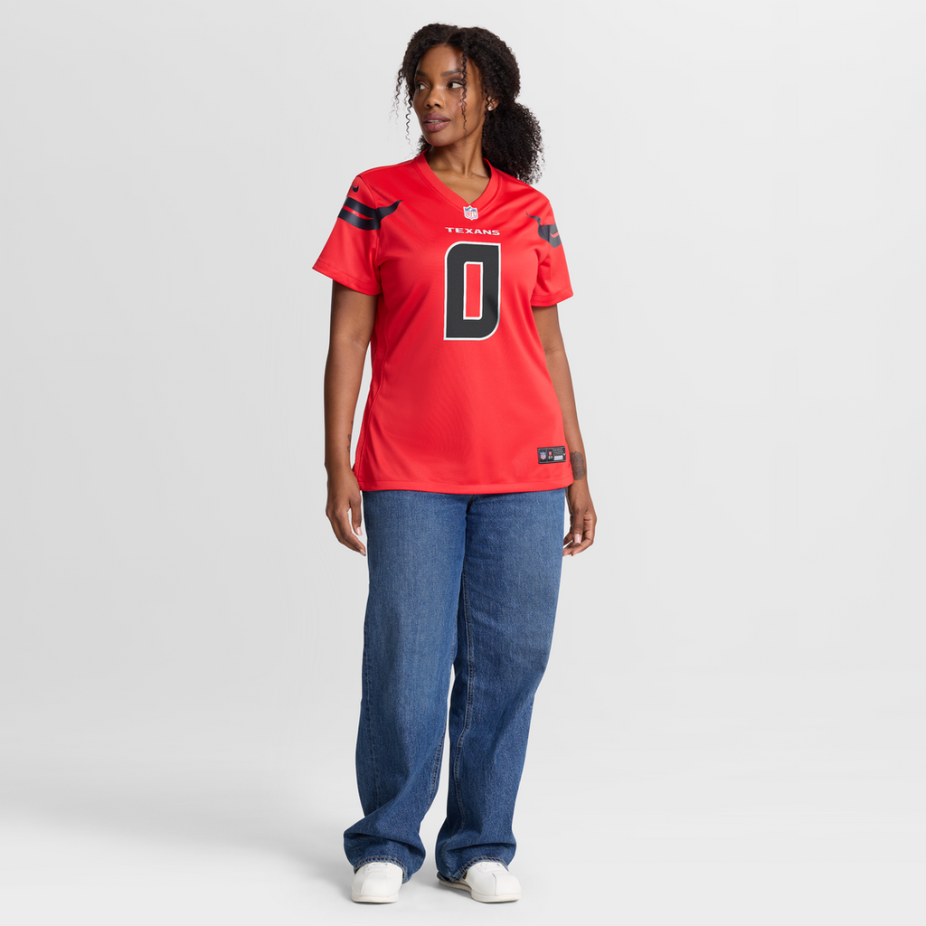 Azeez Al-Shaair Houston Texans Women's Alternate Jersey - Red