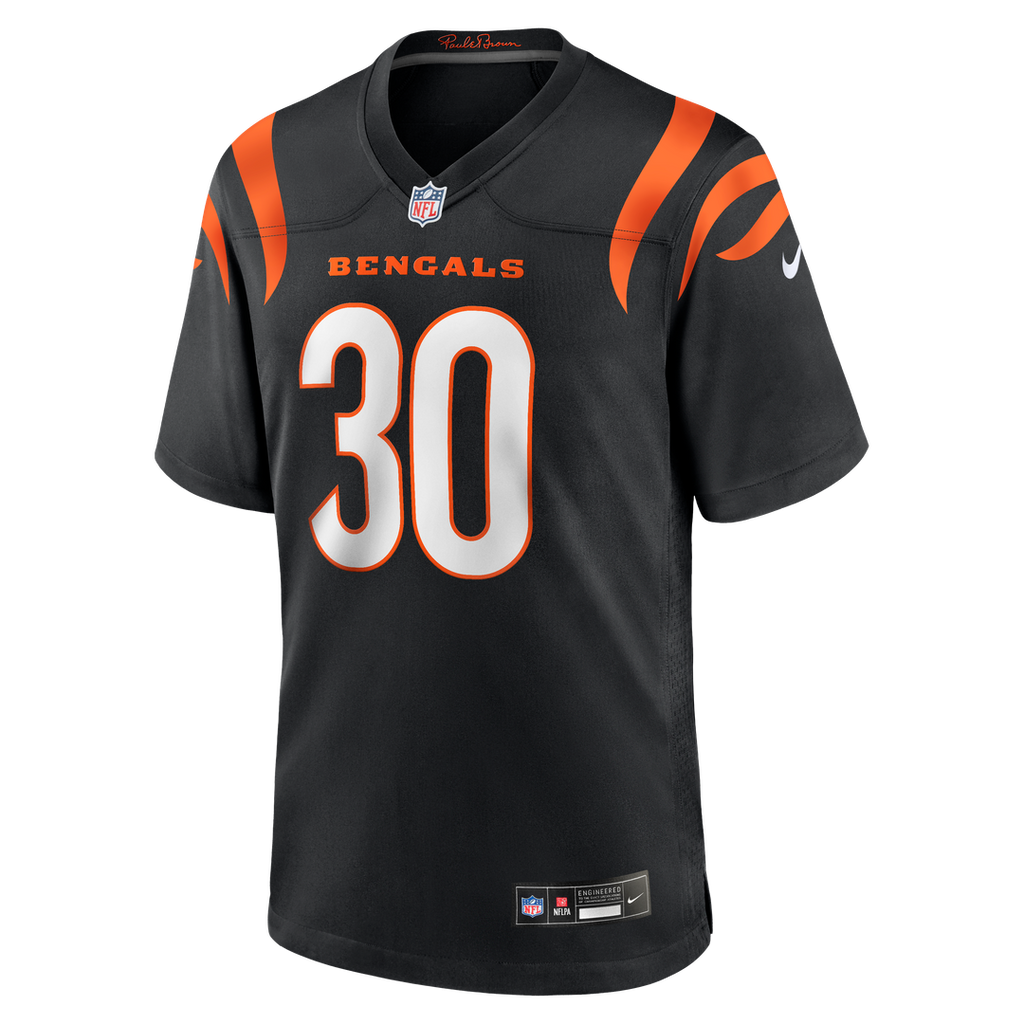 Chase Brown Cincinnati Bengals Team Jersey - Black