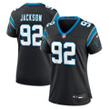 Cam Jackson Carolina Panthers Women's Team Jersey - Black