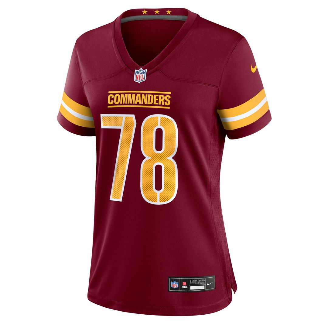 Laremy Tunsil Washington Commanders Women's Team Jersey - Burgundy