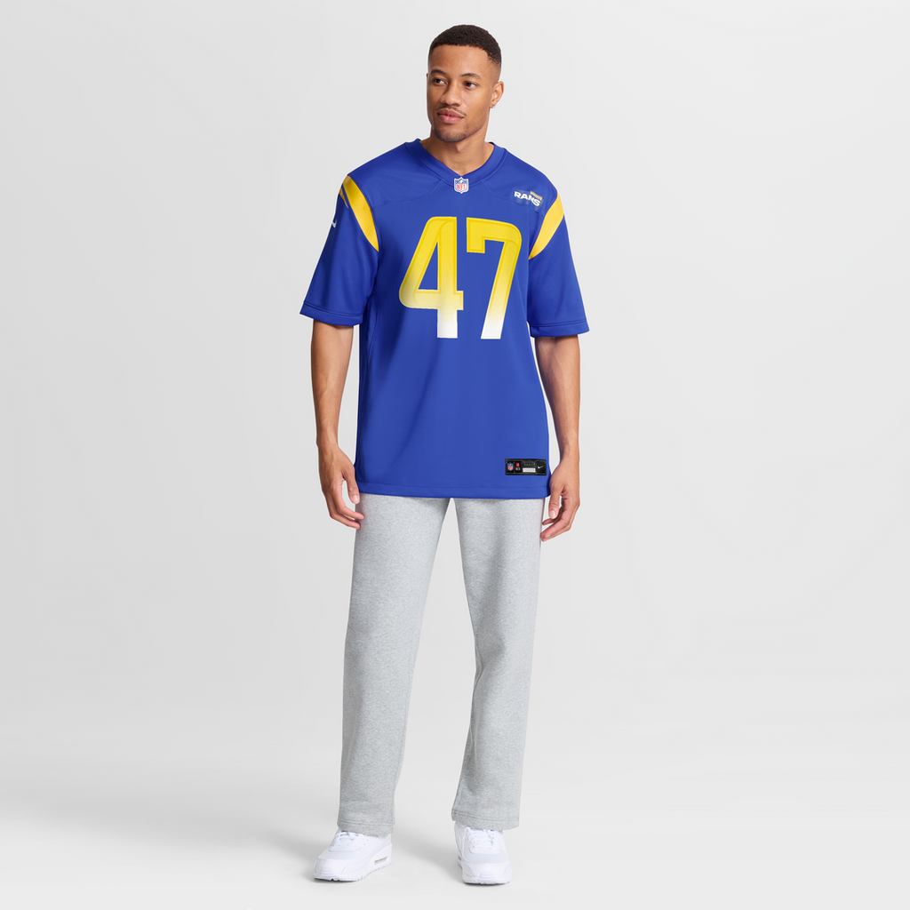 Alex Ward Los Angeles Rams Home Jersey - Royal