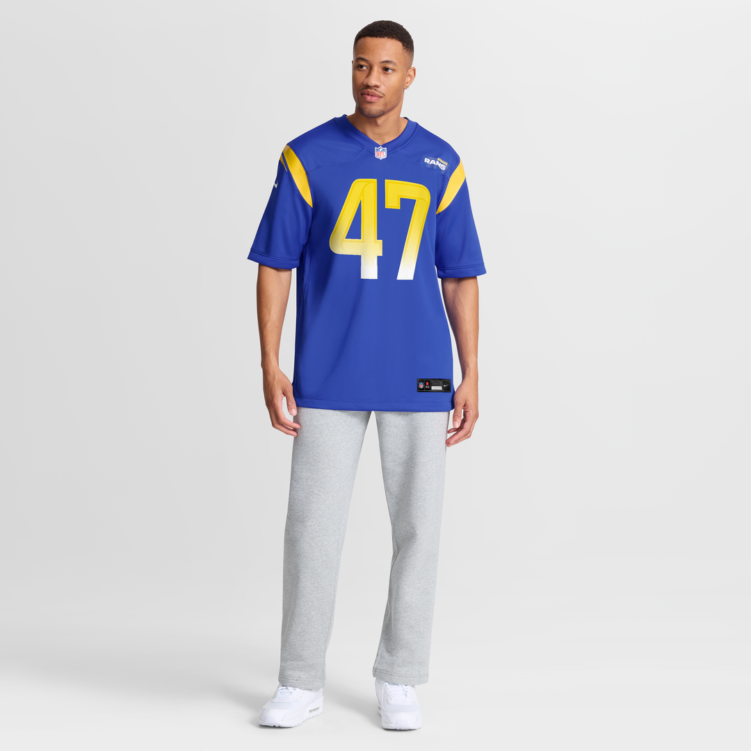 Alex Ward Los Angeles Rams Home Jersey - Royal