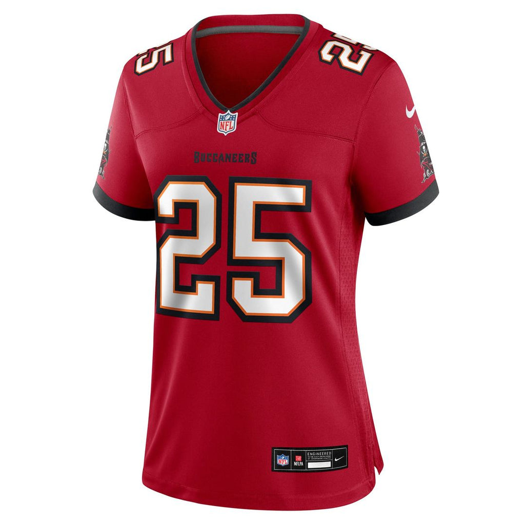 Jacob Parrish Tampa Bay Buccaneers Women's Team Jersey - Red