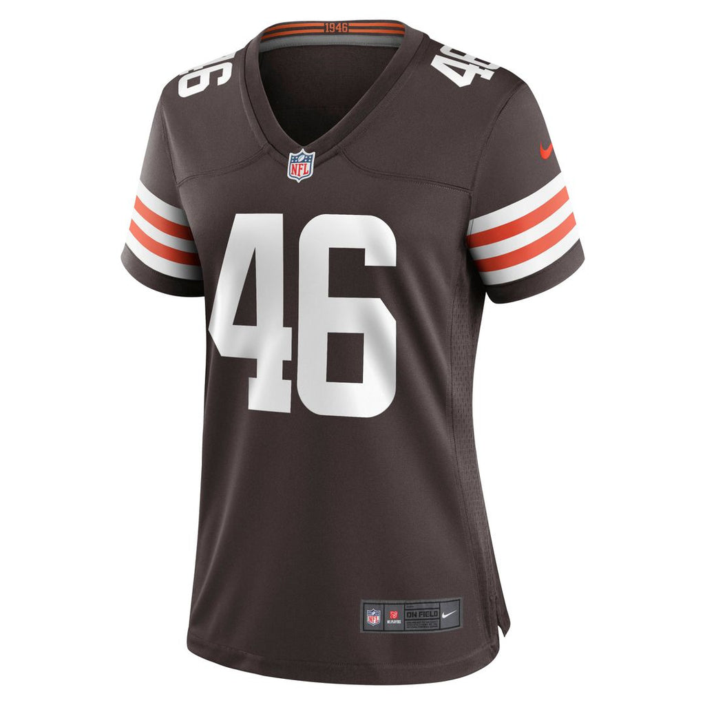 Don Fleming Cleveland Browns Women's Retired Player Jersey - Brown